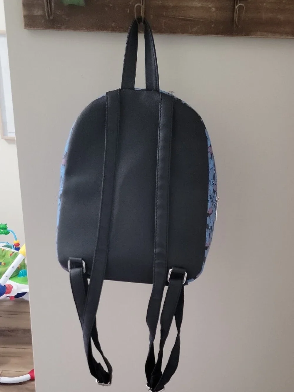 Disney Stitch Blue and Black Mini Backpack
